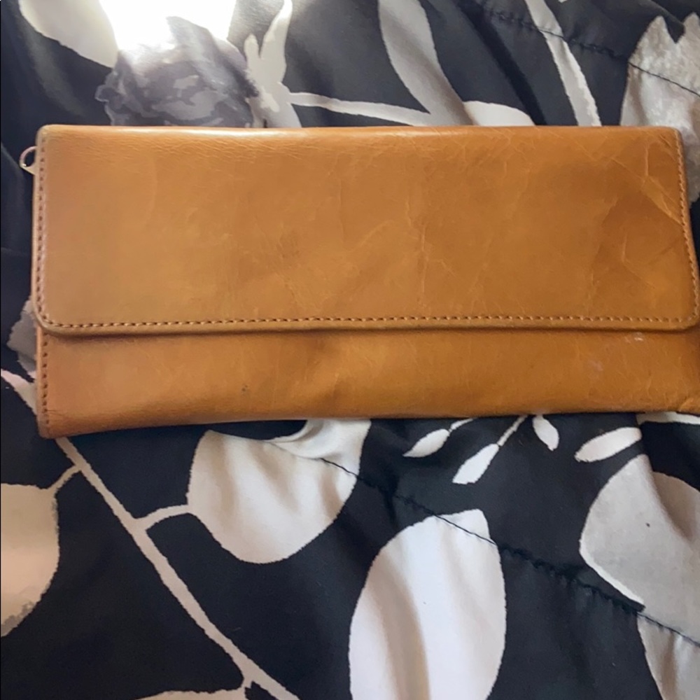Authentic mustard Vintage Hobo Wallet